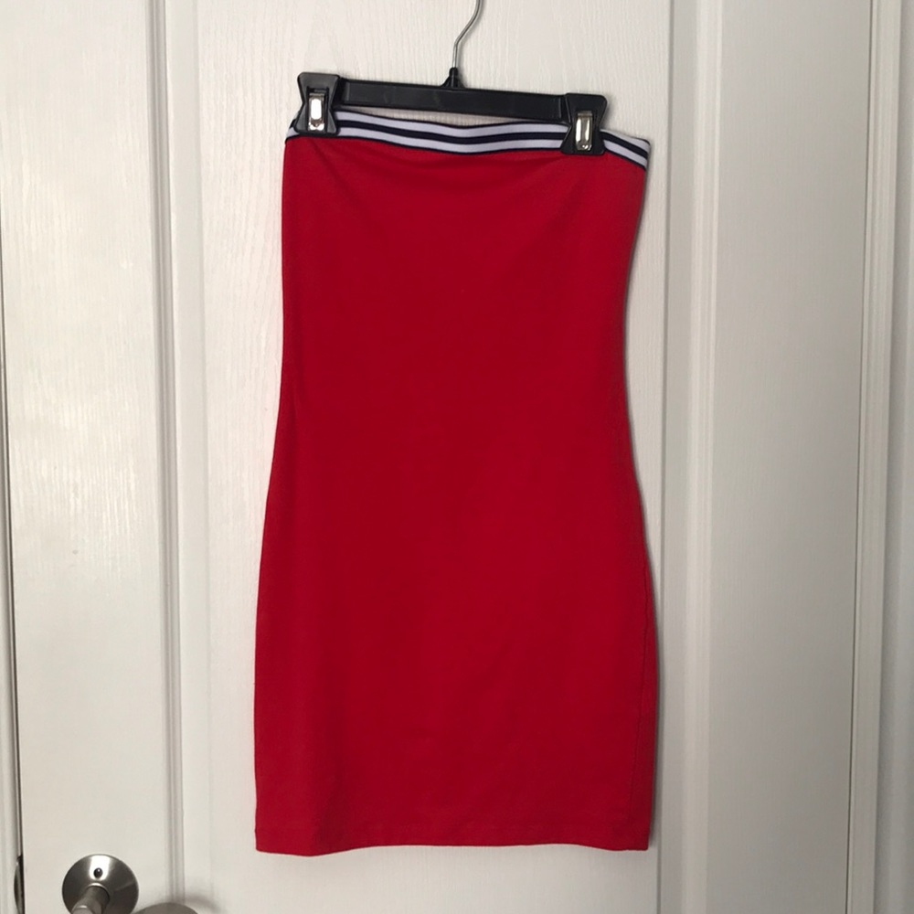 Red Tube Dress